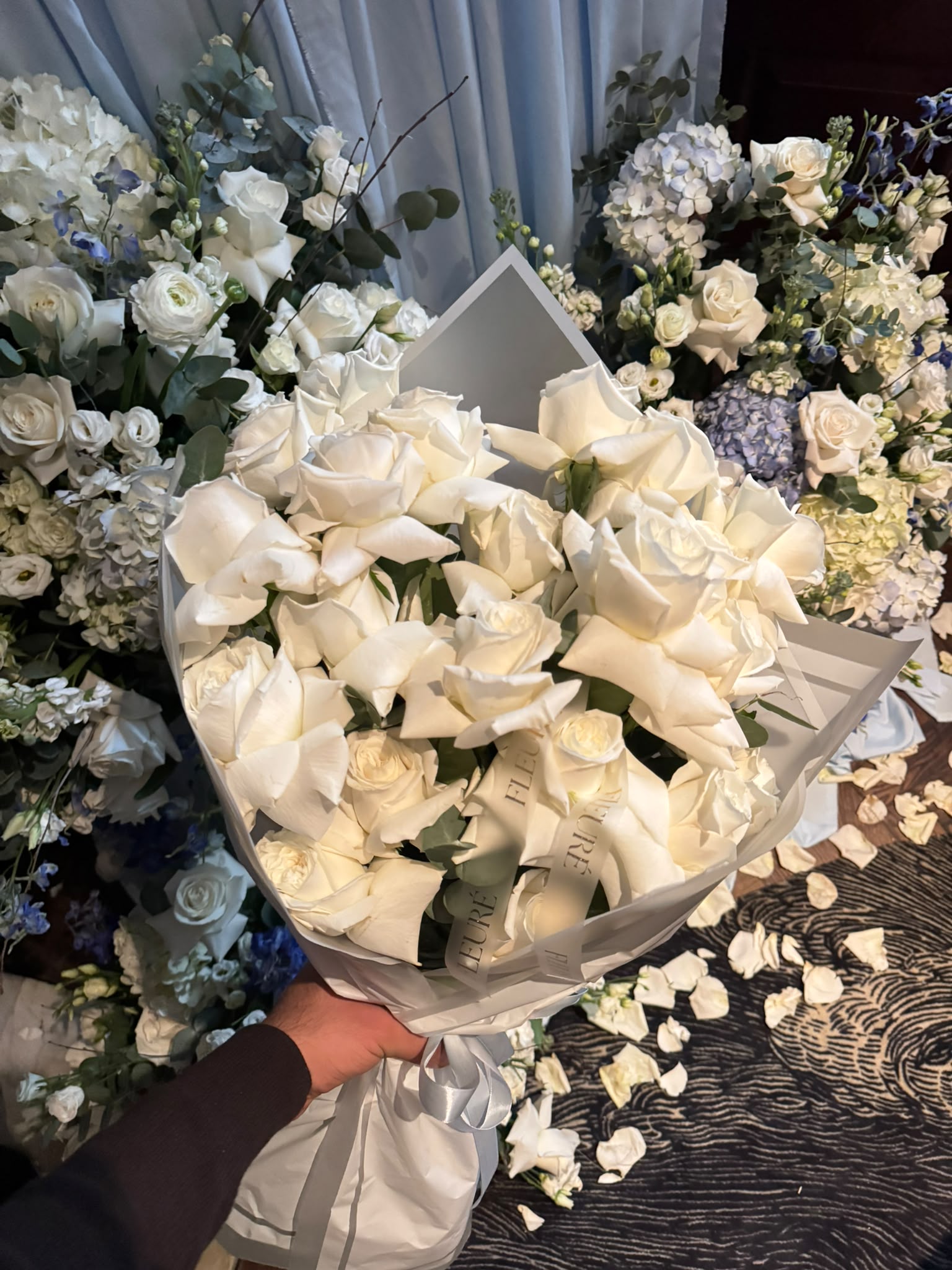 Spring wedding bouquet